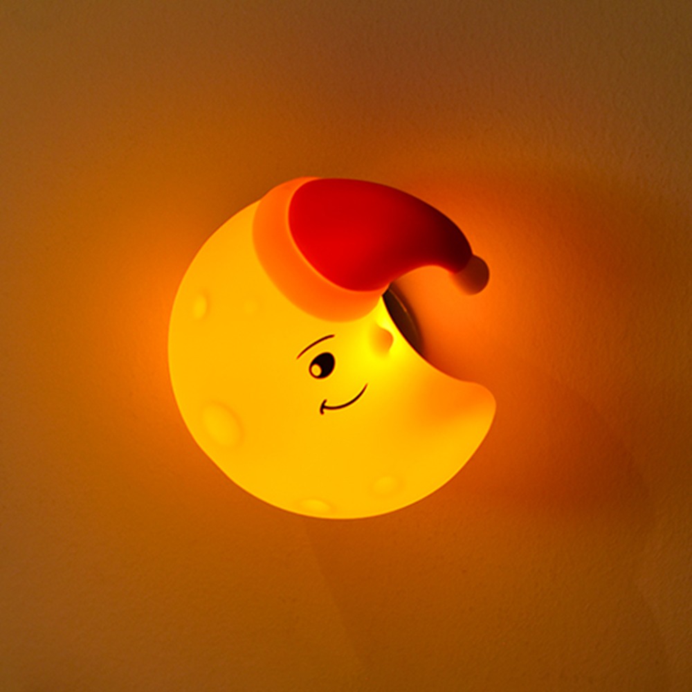 Baby Nursery Wall Lights - Urocza silikonowa lampka nocna do pokoju