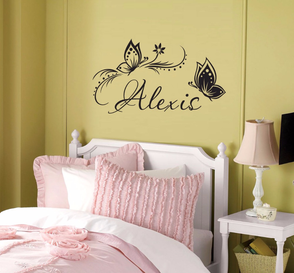 Spersonalizowana nazwa i motyl – Baby Girl Nursery Quotes recenzja i cena