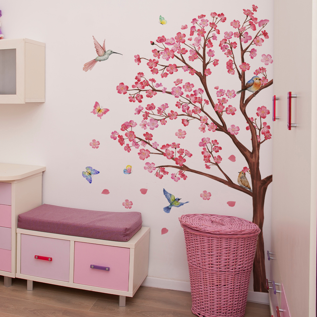 Naklejki ścienne akwarelowe pt – Baby Girl Nursery Quotes recenzja i cena