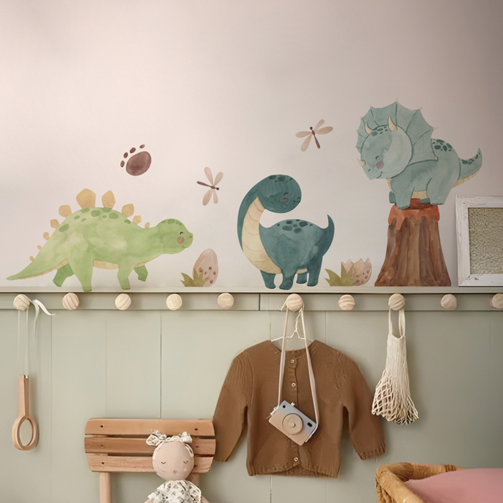 Naklejki ścienne z dinozaurami – Baby Girl Nursery Quotes recenzja i cena