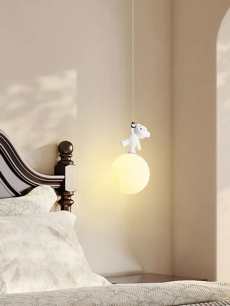 Lampa Niedźwiedź Kreskówkowa L – Baby Nursery Decor Girl recenzja i cena
